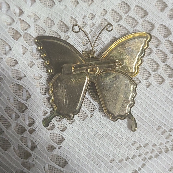 Colorful Butterfly Brooch - Picture 2 of 2
